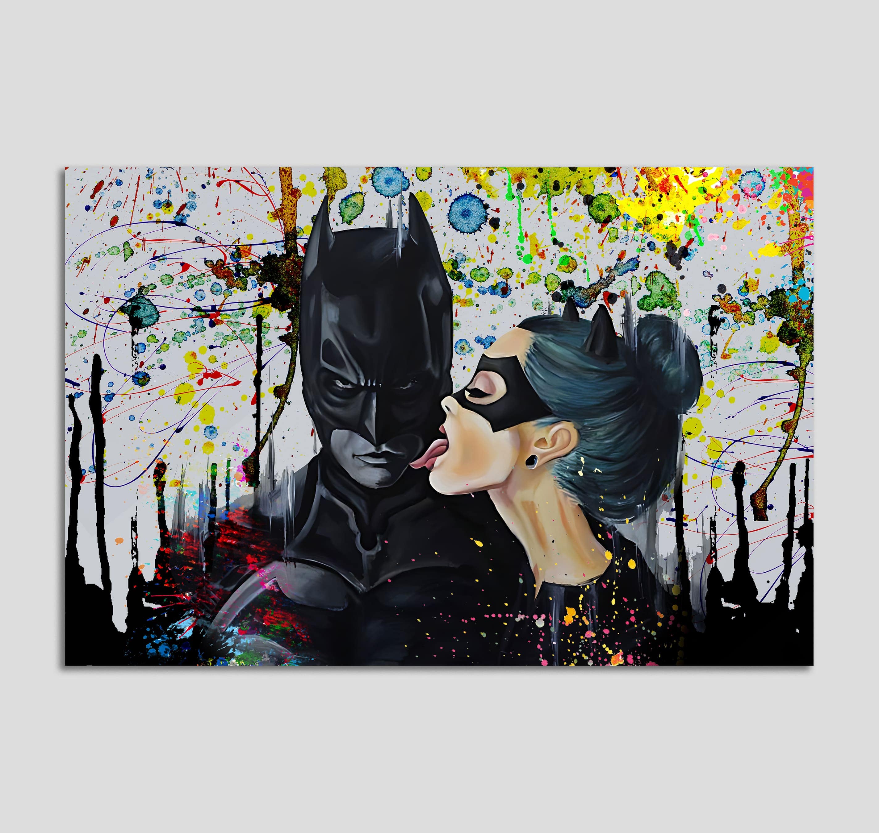 Pro-Art Canvas Wandbild 'The Cat Is The King' 57x77cm - Katzen Motiv Junges Wohnen