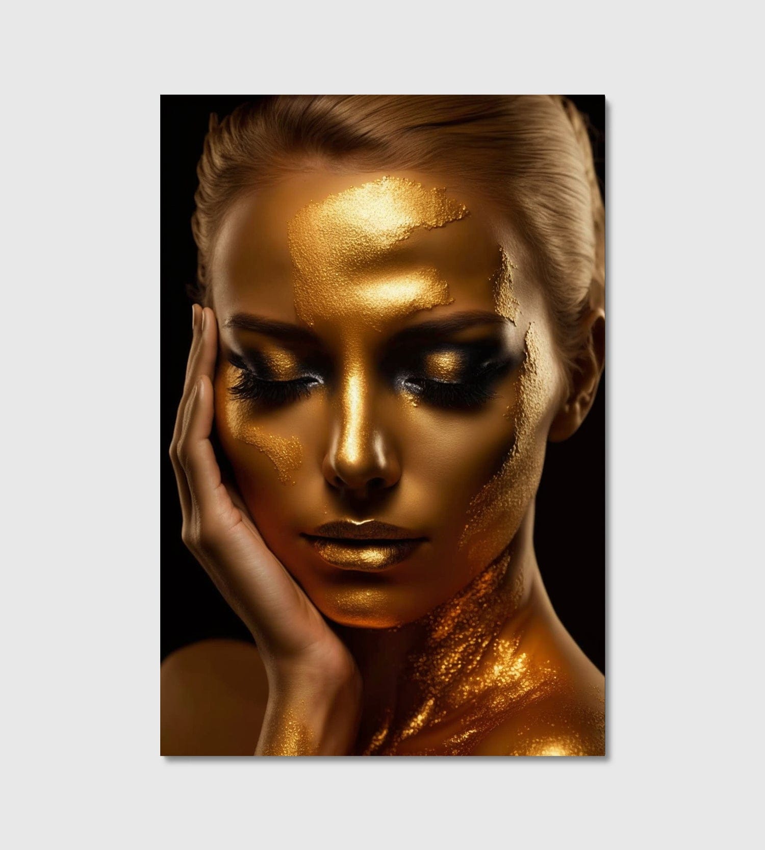 Golden Elegance - Premium Mural – Blue Booms
