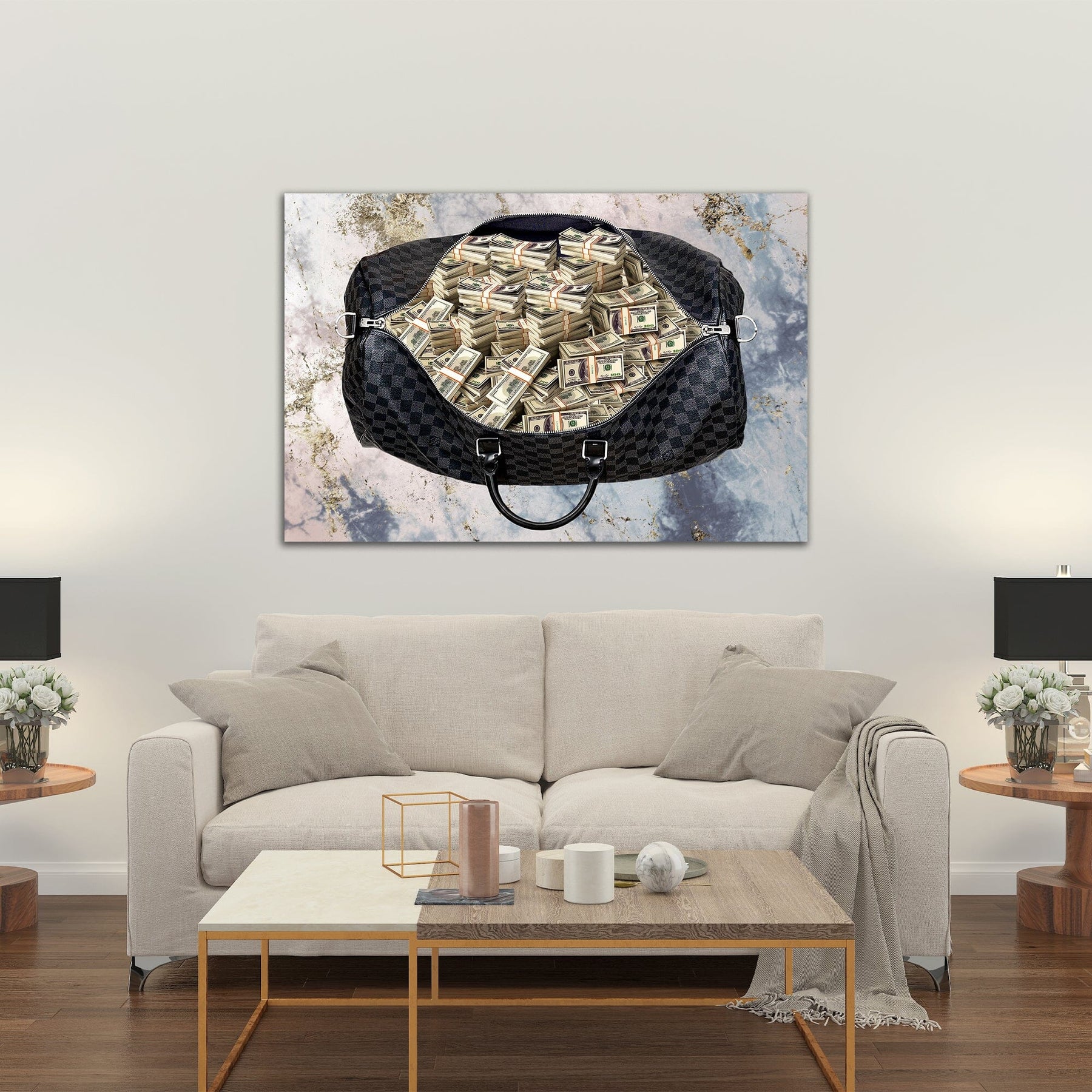 Cash Bag Premium Mural